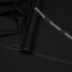 Men’s Unstitched Cotton Suit - Black - Khanzaday