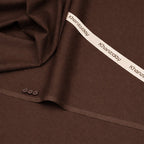 Men’s Unstitched Cotton Suit - Brown - Khanzaday