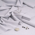 Unstitched Premium Wash & Wear Men’s Suit - Silver - Khanzaday