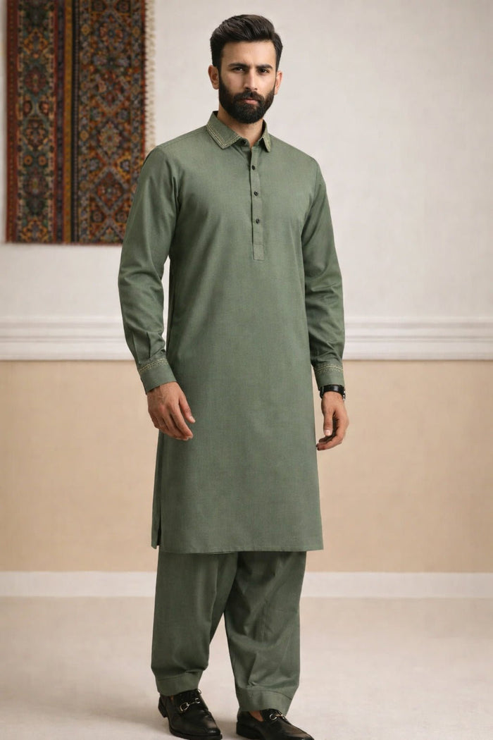 Verdant Classic Shalwar kameez - Khanzaday